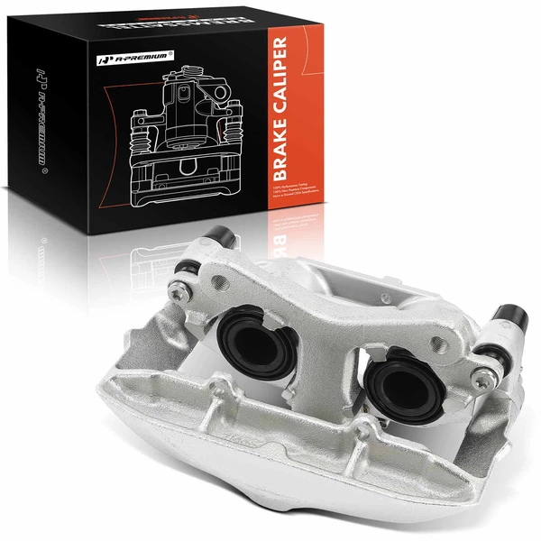 1-PC Brake Caliper, Front Left Driver Side, 2-Piston, A-Premium APBC1407
