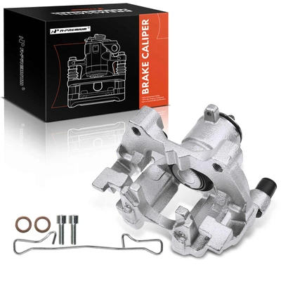 Rear Passenger Brake Caliper with Bracket