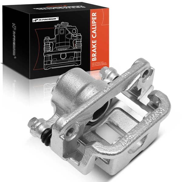 1-PC Brake Caliper, Rear Right Passenger Side, 1-Piston, A-Premium APBC0455