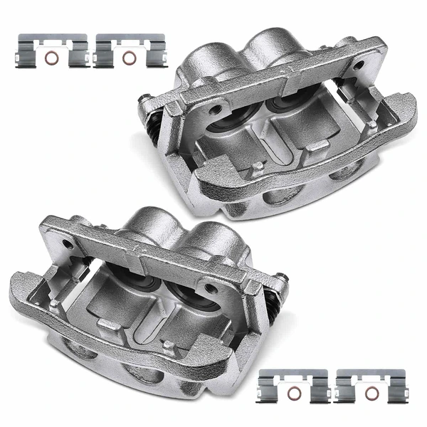 2-PC Brake Caliper, Front Driver & Passenger, 2-Piston, A-Premium APBC1633