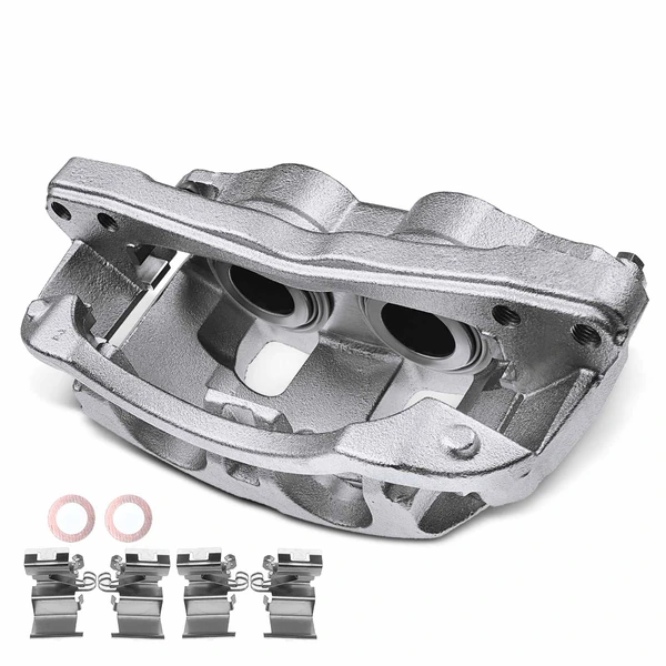 1-PC Brake Caliper, Front Right Passenger Side, 2-Piston, A-Premium APBC1634