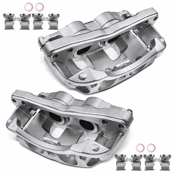 2-PC Brake Caliper, Front Driver & Passenger, 2-Piston, A-Premium APBC1636