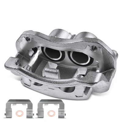 Front Driver Brake Caliper with Bracket