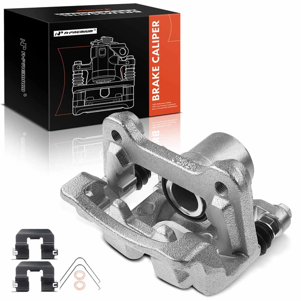1-PC Brake Caliper, Rear Left Driver Side, 1-Piston, A-Premium APBC2601