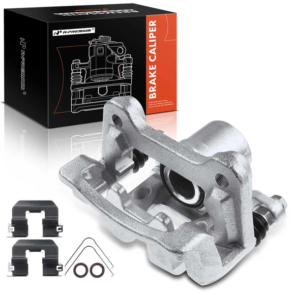 1-PC Brake Caliper, Rear Right Passenger Side, 1-Piston, A-Premium APBC2602