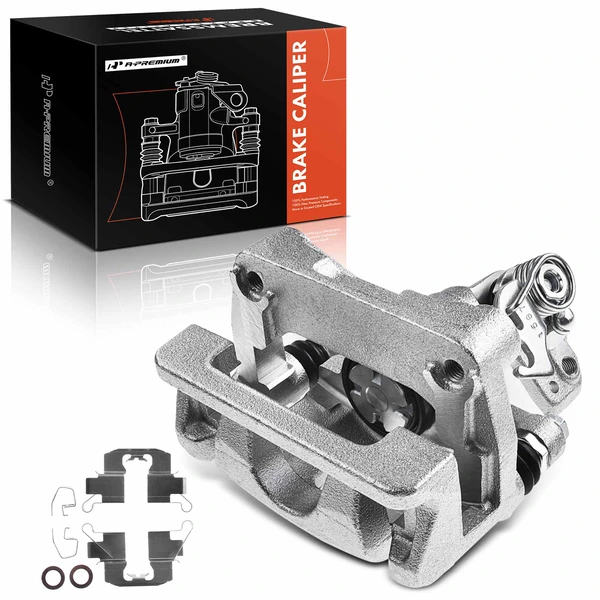 1-PC Brake Caliper, Rear Left Driver Side, 1-Piston, A-Premium APBC2603