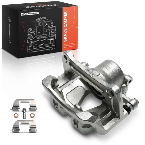 2017-2023 Jeep Renegade 1-Pc Brake Caliper Front Right Passenger Side 1-Piston A-Premium APBC4444