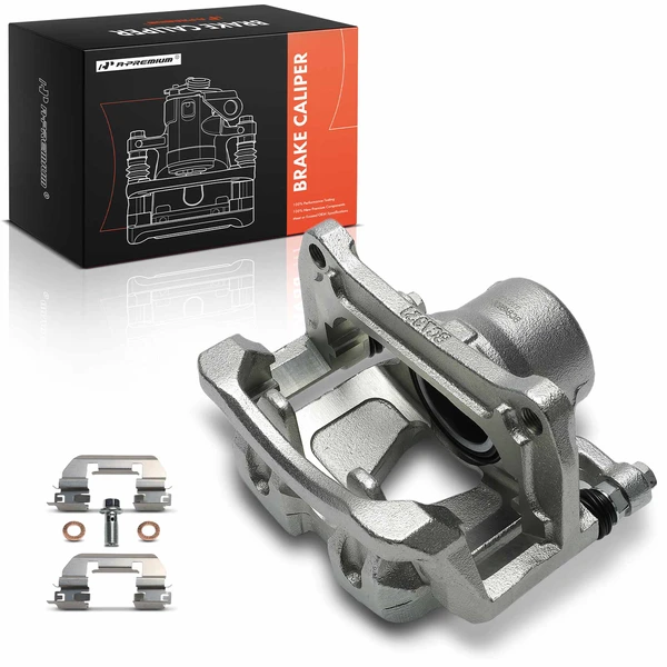 2017-2023 Jeep Renegade 1-Pc Brake Caliper Front Left Driver Side 1-Piston A-Premium APBC4445