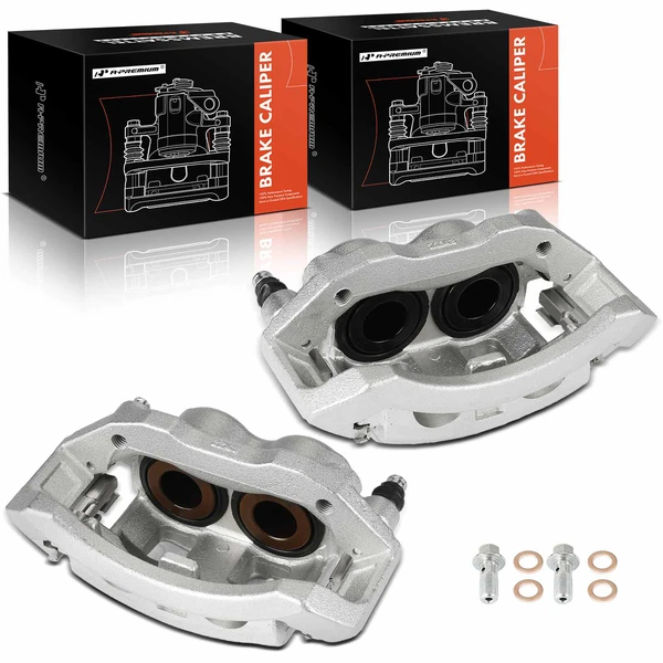 2003 Dodge Durango 2-Pc Brake Caliper Front Driver & Passenger 2-Piston A-Premium APBC4181