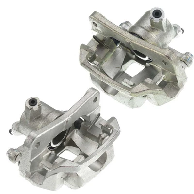 2 Pcs Rear Brake Caliper with Bracket