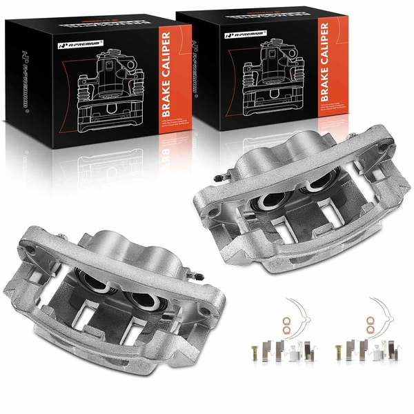 1999-2004 Ford F-250 Super Duty 2-Pc Brake Caliper Front Driver & Passenger 2-Piston A-Premium APBC0393