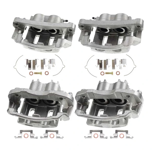 2000-2004 Ford F-250 Super Duty 4-Pc Brake Caliper Front & Rear 2-Piston A-Premium APBC1384