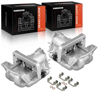 2 Pcs Rear Disc Brake Caliper with bracket