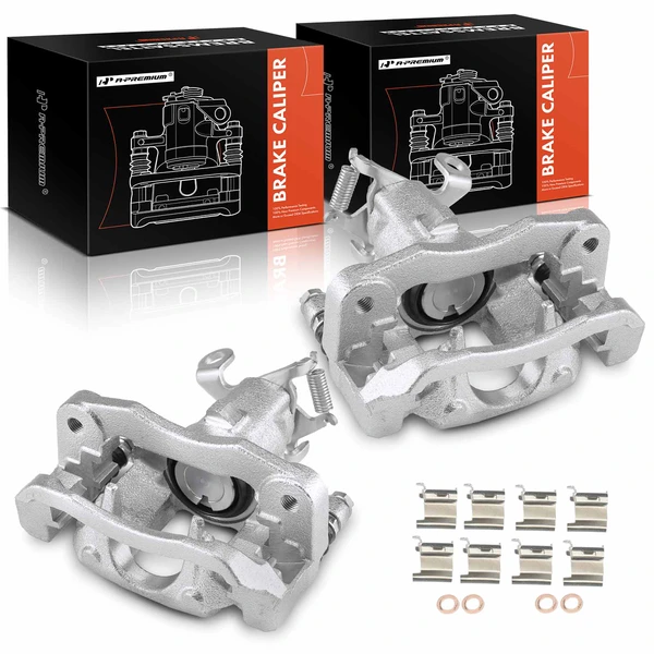 2-PC Brake Caliper, Rear Driver & Passenger, 1-Piston, A-Premium APBC3848