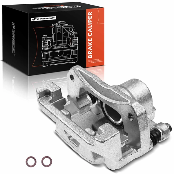 1-PC Brake Caliper, Rear Left Driver Side, 1-Piston, A-Premium APBC2612