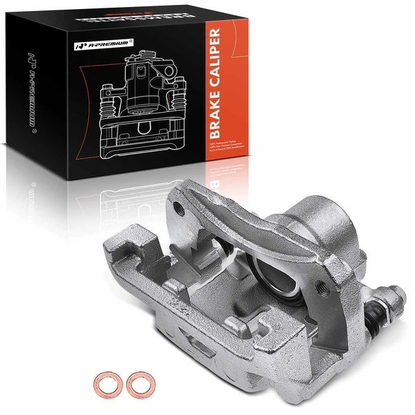 1-PC Brake Caliper, Rear Right Passenger Side, 1-Piston, A-Premium APBC2611