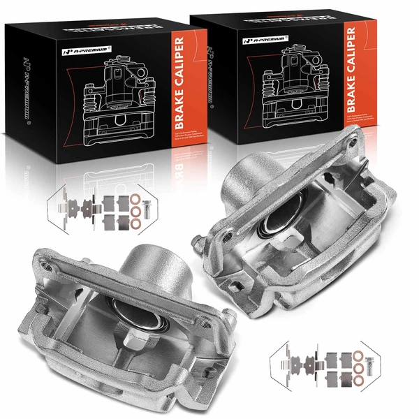 2006-2013 Mazda 6 2-Pc Brake Caliper Front Driver & Passenger 1-Piston A-Premium APBC0320