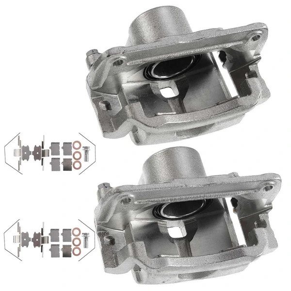 2-PC Brake Caliper, Front Driver & Passenger, 1-Piston, A-Premium APBC0320