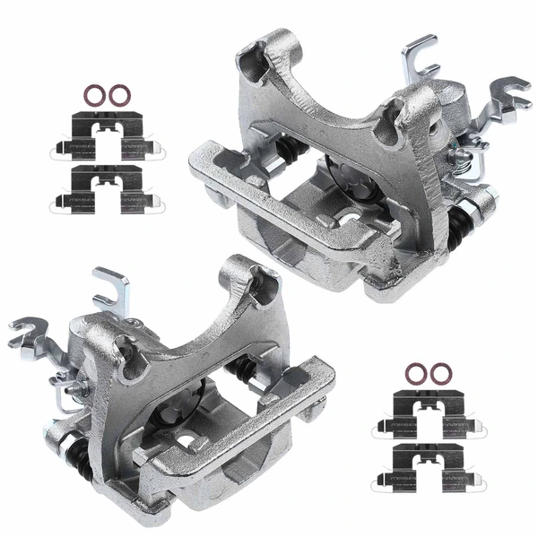 2-PC Brake Caliper, Rear Driver & Passenger, 1-Piston, A-Premium APBC2871