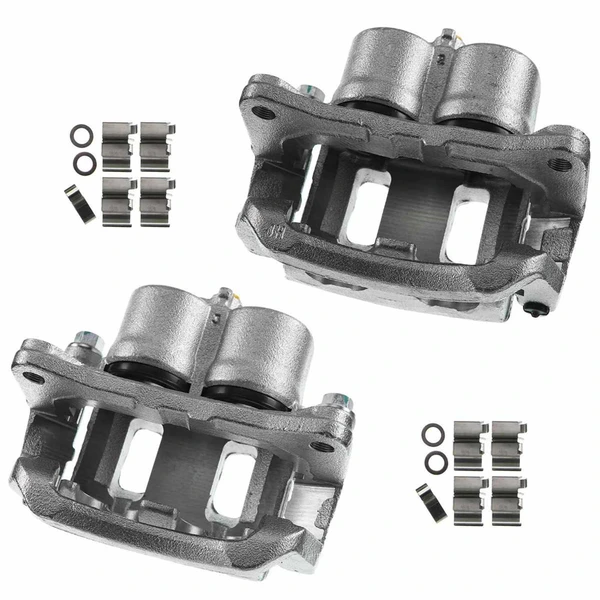 2-PC Brake Caliper, Front Driver & Passenger, 2-Piston, A-Premium APBC1043