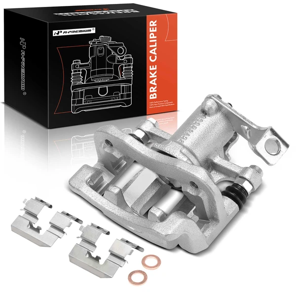 1-PC Brake Caliper, Rear Right Passenger Side, 1-Piston, A-Premium APBC4403