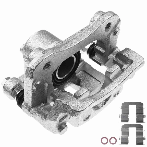 1-PC Brake Caliper, Rear Right Passenger Side, 1-Piston, A-Premium APBC2613