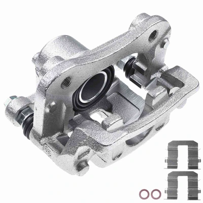 Rear Driver Brake Caliper with Bracket