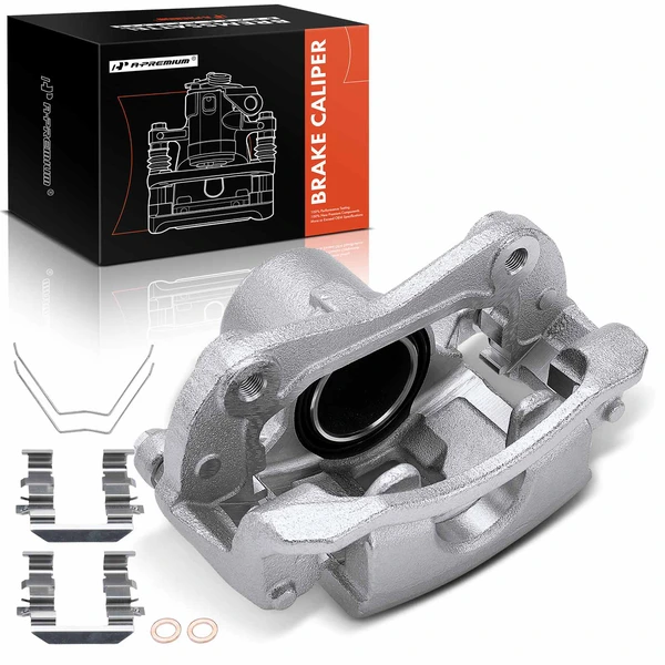 2022-2023 Kia Seltos 1-Pc Brake Caliper Front Right Passenger Side 1-Piston A-Premium APBC3324