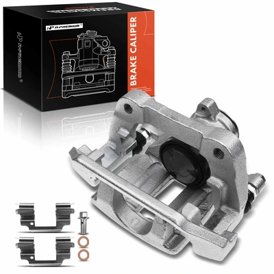 Rear Driver Brake Caliper with Bracket