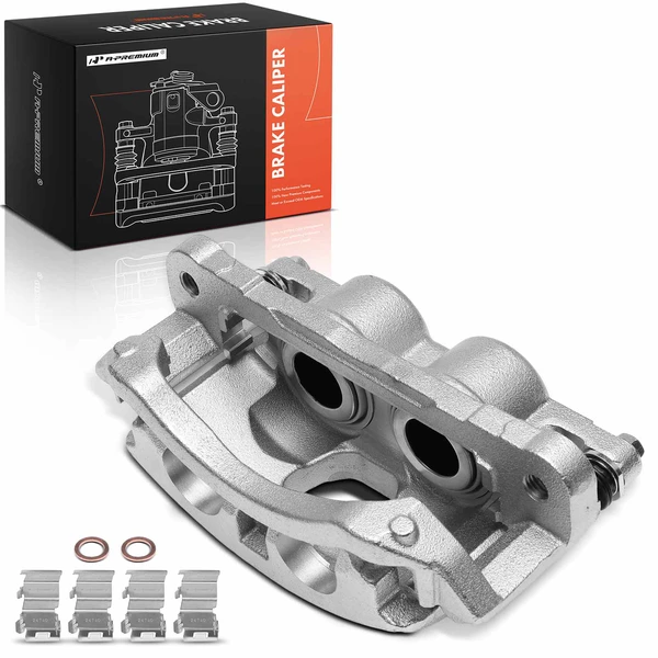 2019-2021 Ram 3500 1-Pc Brake Caliper Front Left Driver Side 2-Piston A-Premium APBC3331