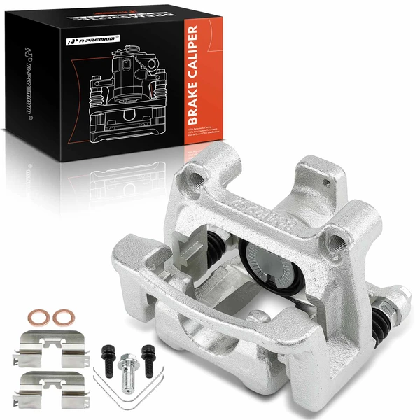 1-Pc Brake Caliper Rear Right Passenger Side 1-Piston A-Premium APBC4408
