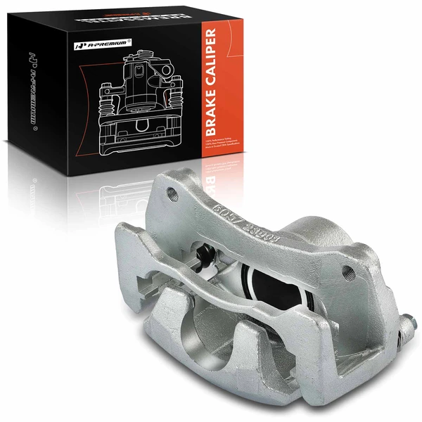 1-PC Brake Caliper, Front Left Driver Side, 1-Piston, A-Premium APBC3815