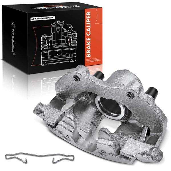 1-PC Brake Caliper, Front Left Driver Side, 1-Piston, A-Premium APBC2925