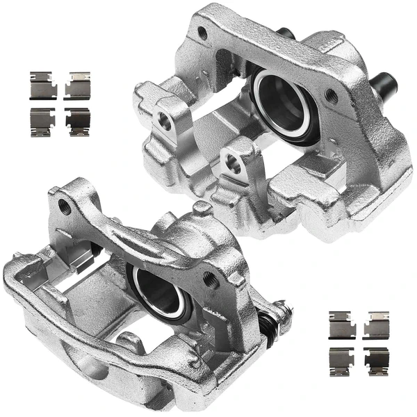 2014-2019 Ram ProMaster 1500 2-Pc Brake Caliper Rear Driver & Passenger 1-Piston A-Premium APBC2830