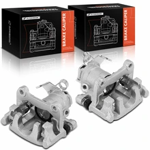 1993-1995 Volkswagen Corrado 2pc Brake Caliper Rear Driver & Passenger 1-Piston A-Premium APBC4185
