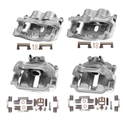 4 Pcs Front & Rear Disc Brake Calipers