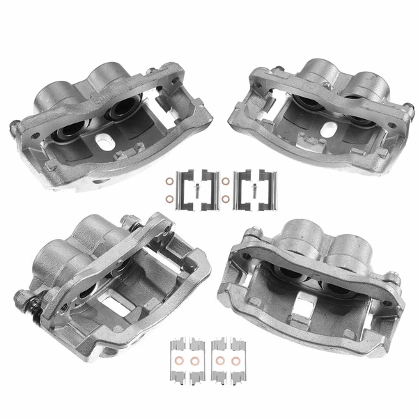 2011-2017 GMC Savana 3500 4-Pc Brake Caliper Front & Rear 2-Piston A-Premium APBC1388