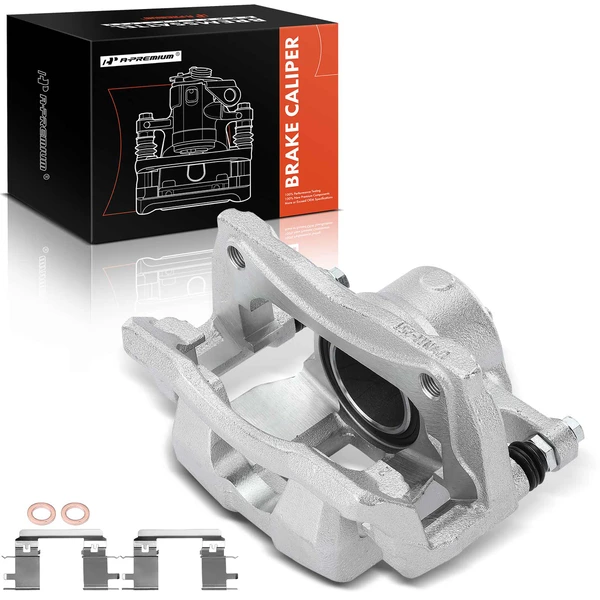 1 -Pc Brake Caliper Front Left Driver Side 1-Piston A-Premium APBC3335