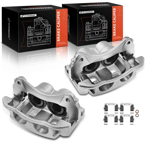 2002-2005 Mercury Mountaineer 2-Pc Brake Caliper Front Driver & Passenger 2-Piston A-Premium APBC0189