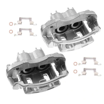 2 Pcs Rear Brake Caliper with Bracket