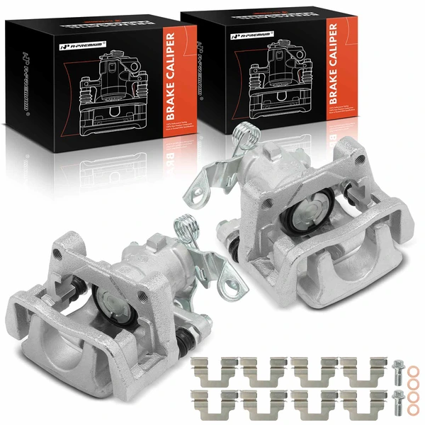 2-PC Brake Caliper, Rear Driver & Passenger, 1-Piston, A-Premium APBC4287