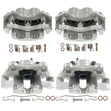 4-PC Brake Caliper, Front & Rear, 2-Piston (Front); 1-Piston (Rear), A-Premium APBC1389