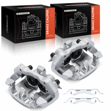 2 Pcs Front Brake Caliper with Bracket