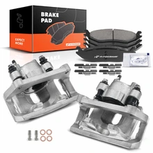 6 Pcs Rear Brake Calipers & Ceramic Brake Pads