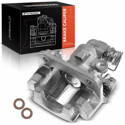 Rear Passenger Brake Caliper with Bracket
