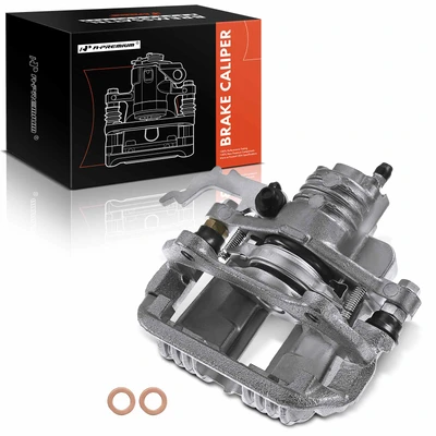 Rear Passenger Brake Caliper with Bracket
