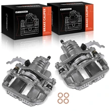2 Pcs Rear Brake Caliper with Bracket