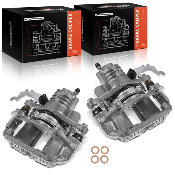 1993-1997 Pontiac Firebird 2-Pc Brake Caliper Rear Driver & Passenger 1-Piston A-Premium APBC0874
