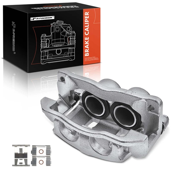 1-PC Brake Caliper, Front Right Passenger Side, 2-Piston, A-Premium APBC2934