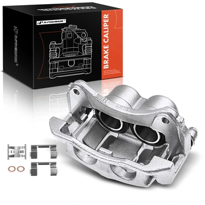 Front Driver Brake Caliper with Bracket